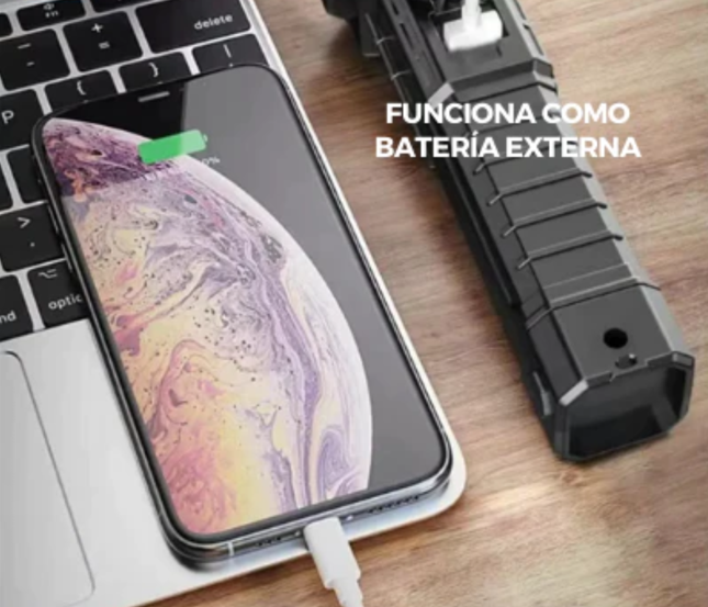 TitanFlash™ - Linterna Multifuncional 4 en 1