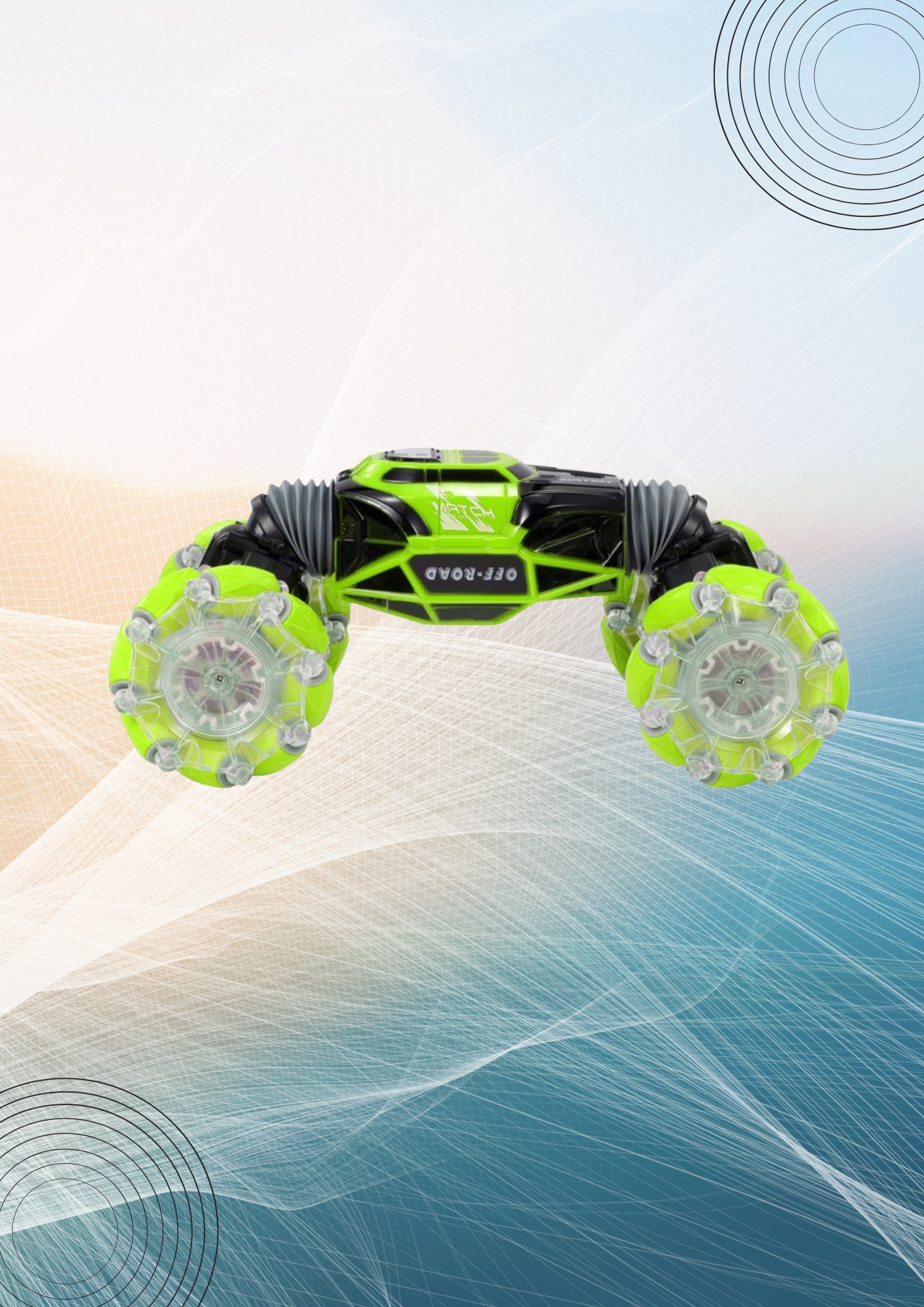 Vortex ™ – Auto Acrobático con Sensor y 360°