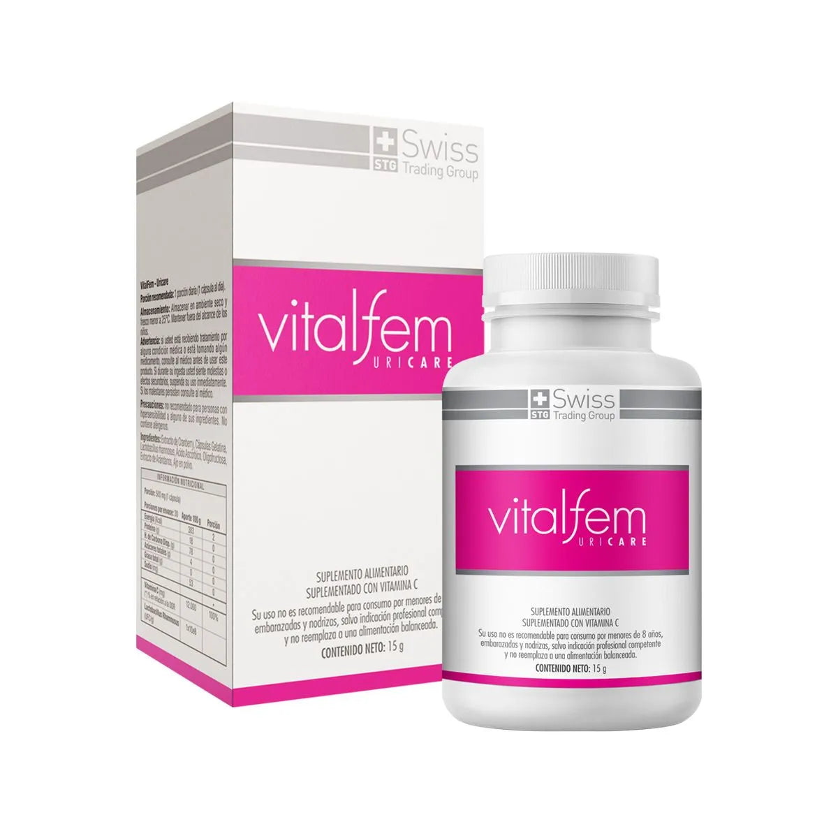 VitalFem Uricare – Salud Urinaria Femenina