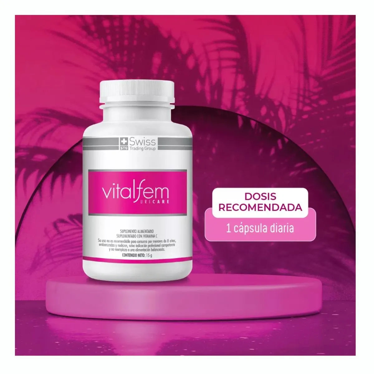 VitalFem Uricare – Salud Urinaria Femenina