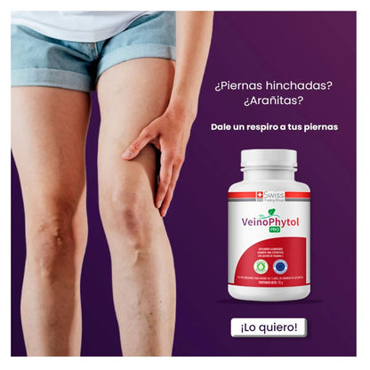 VeinoPhytol Pro – Dile adiós a las piernas cansadas y con várices