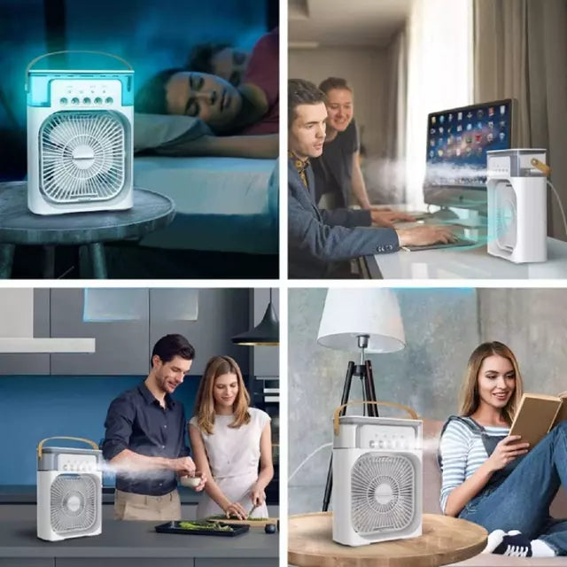 Hydrair ™ –  Mini Ventilador Humidificador 3 en 1