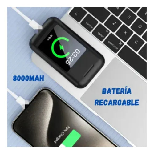 NexPod ™ – Audífonos con Pantalla Táctil Multimedia y Power Bank