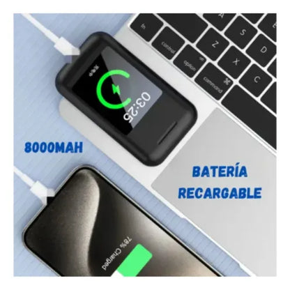 NexPod ™ – Audífonos con Pantalla Táctil Multimedia y Power Bank