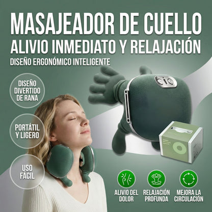 RelaxPro™ – Masajeador de Cuello y Hombros