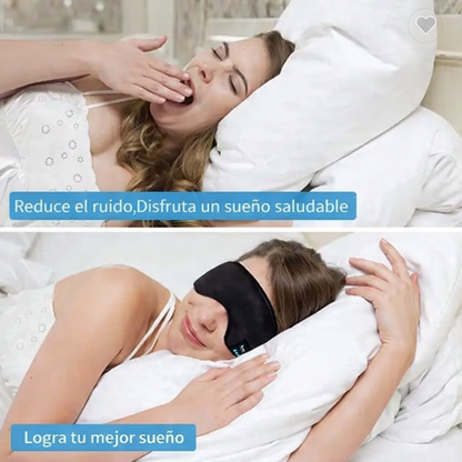 Dormex™ – Antifaz  con Audífonos Bluetooth