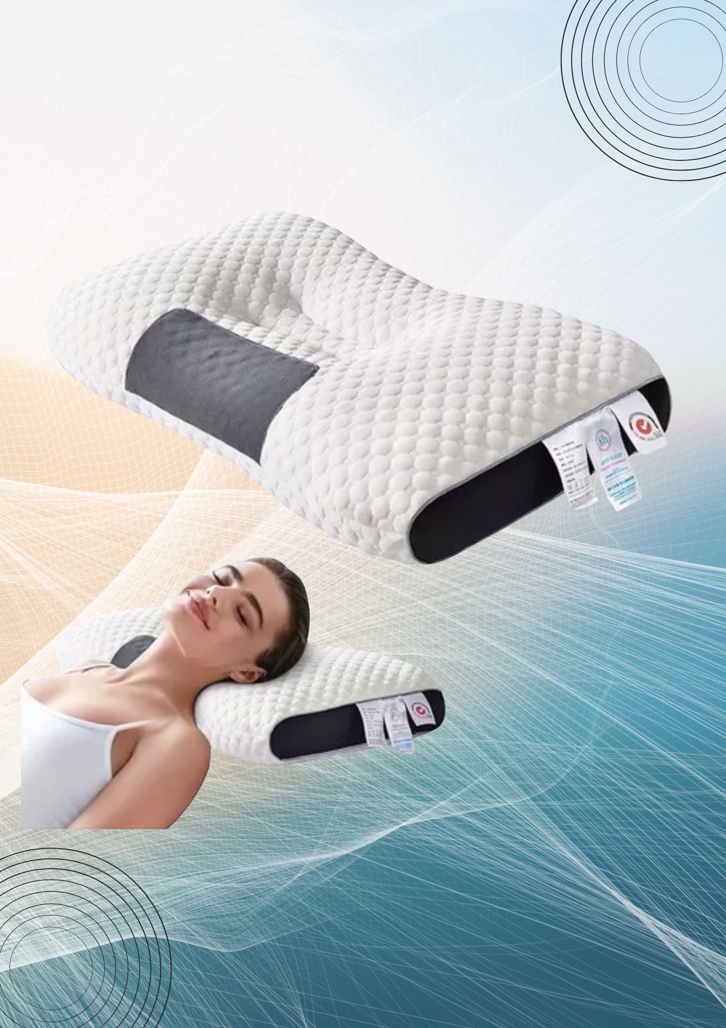 Ergonix ™ – Almohada Ortopédica