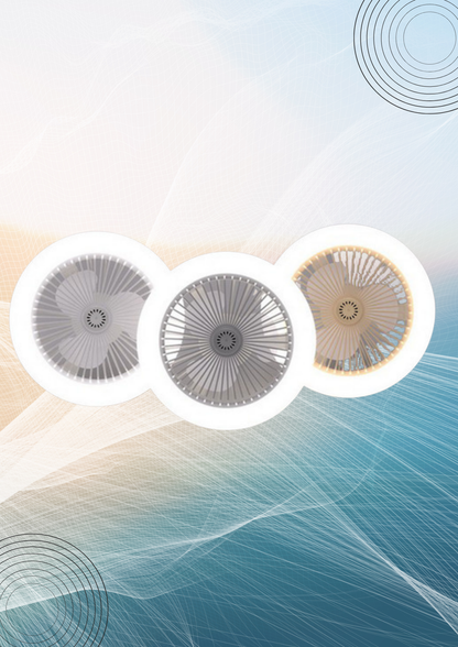 AeroLux™ – Ventilador de techo con Iluminación LED