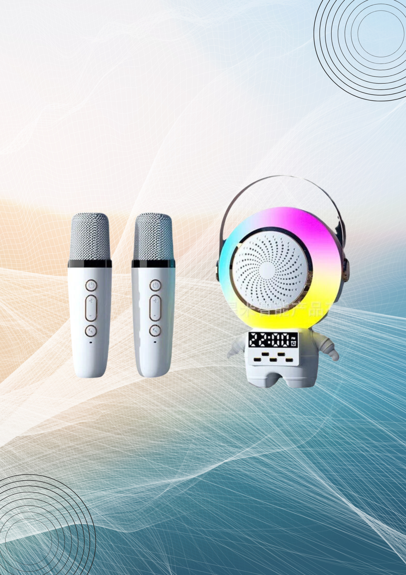 AstroSound™ – Karaoke con Forma de Astronauta