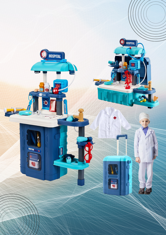 MediPlay™ – Maleta Juguete 2 en 1 : Enfermería