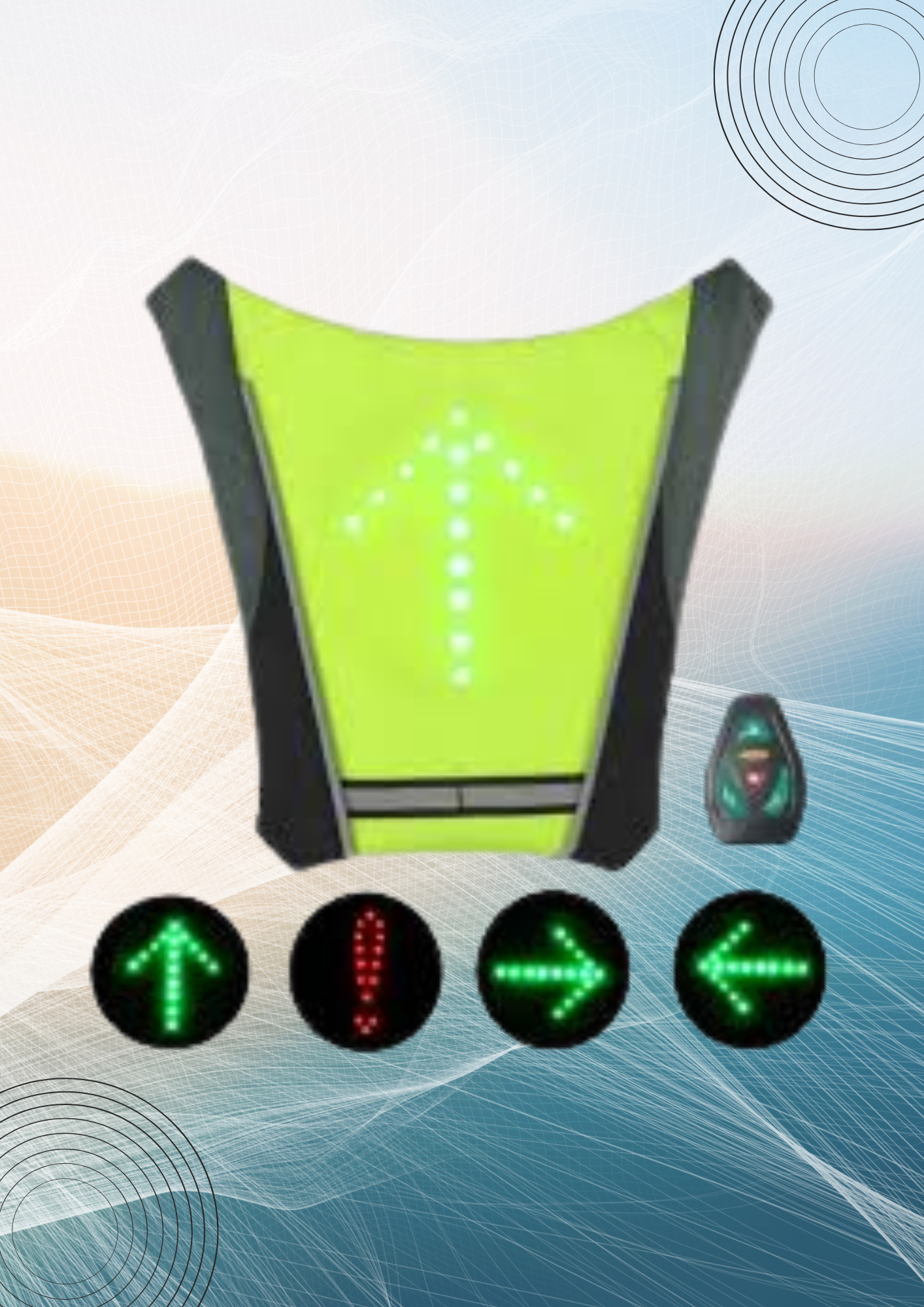 LumiSafe ™ – Chaleco Reflectante con Luz LED