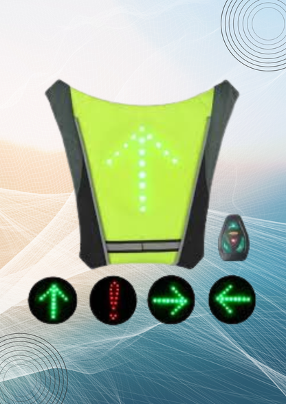 LumiSafe ™ – Chaleco Reflectante con Luz LED