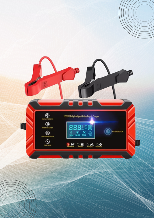 AutoCharge™ – Cargador Inteligente para Batería de Auto