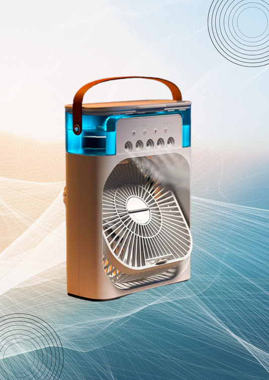 Hydrair ™ – Ventilador con Humidificador con Luz