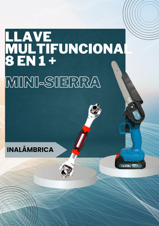 MiniPro™ – Sierra Inalámbrica + Llave Multifunción