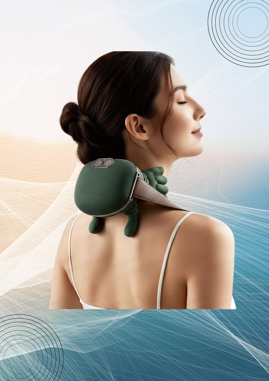 RelaxPro™ – Masajeador de Cuello y Hombros