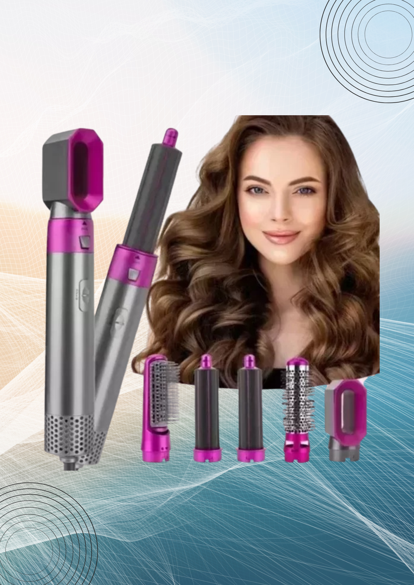 Stylaris™ – Secador y Estilizador Profesional 5 en 1