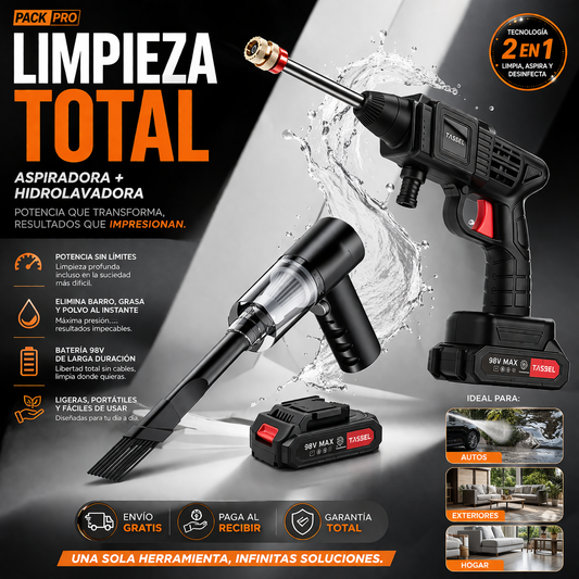 CleanMax™ – Hidrolavadora Portátil